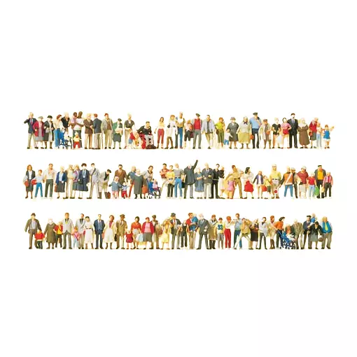 Set de 100 personnages " dans la rue"