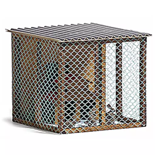 Cage pour petits animaux - BUSCH 1582 - HO 1/87