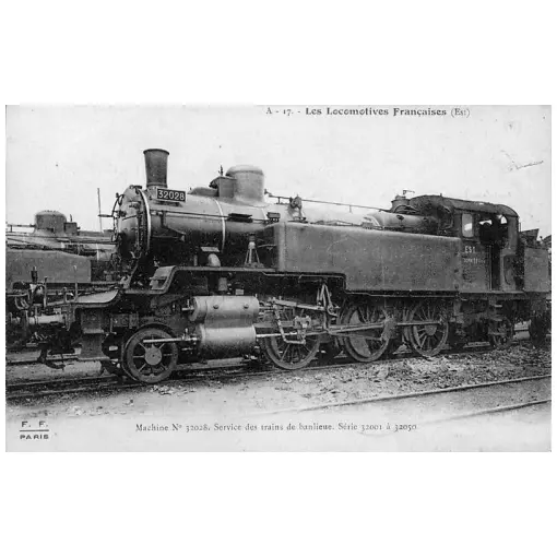 Locomotora de vapor 131 32014 - Fulgurex 2285/1 - HO 1/87 - EST - Ep II - Sonido digital - 2R