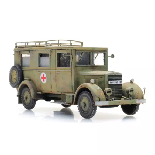 Véhicule militaire WM Phänomen Granit 25 H camouflage - Artitec 6870588 - 1/87 HO