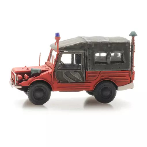 Camion de pompiers DKW Munga - Artitec 6870448 - HO 1/87