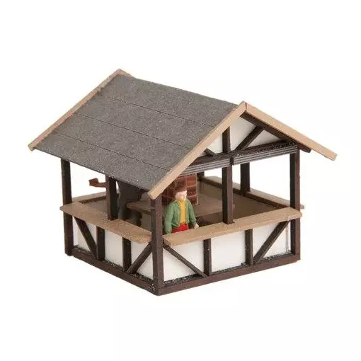 NOCH 14393 mulled wine stand - HO 1/87 - 50x50x40mm