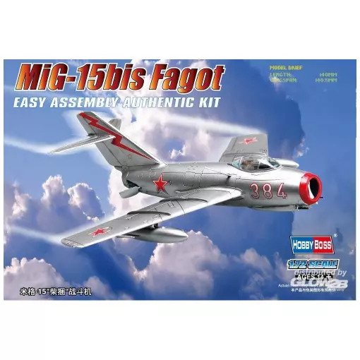 MiG-15bis Bassoon - Hobby Boss 80263 - 1/72