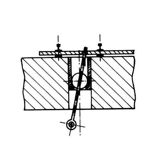 set van 5 schakelaarhendels voor Bemo motor 4425000