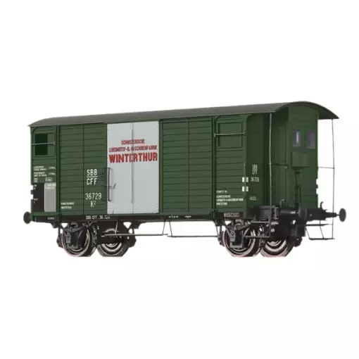 Boxcar K2 "SLM Winterthur" - Brawa 50990 - HO 1/87 - SBB - EP II - 2R