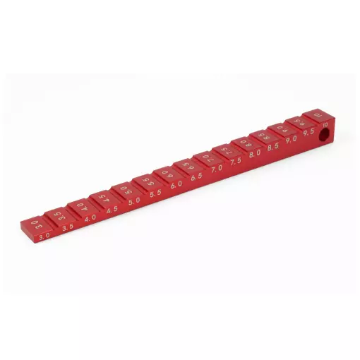 Cale de réglage rouge - T2M T422640R