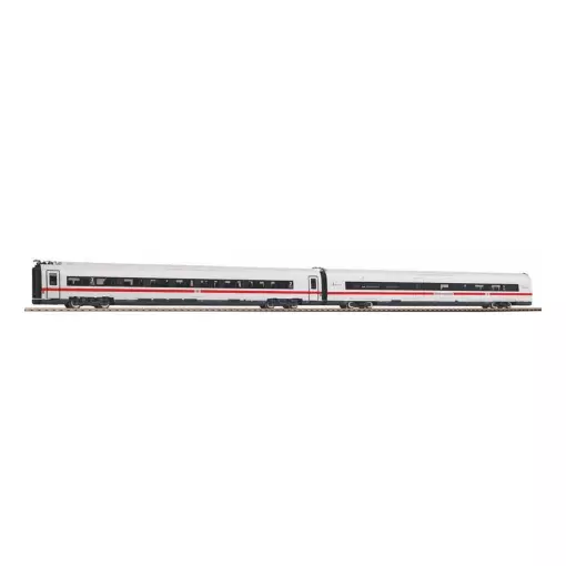 Set of 2 additional cars for ICE 4 - DB - HO 1/87th - PIKO 58590