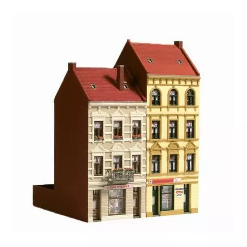 Set of 2 town houses with shops