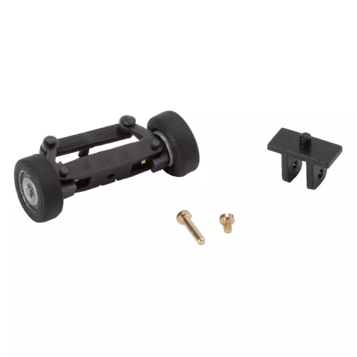 Essieu avant complet avec roues pour Mercedes Sprinter Car System - FALLER 163001 - HO 1/87