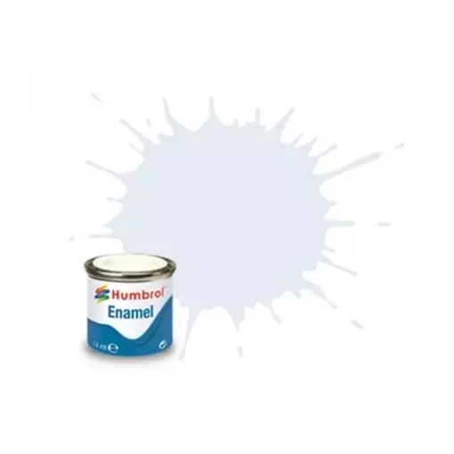 Silver Chrome Metallic Paint N°191 - Humbrol AA6272- 14 mL