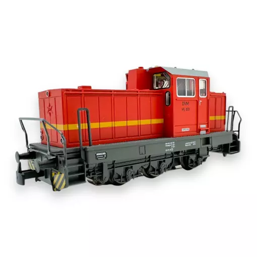 Locotracteur diesel Henschel DHG 700 rouge DCC MARKLIN START UP 36700 - HO 1/87