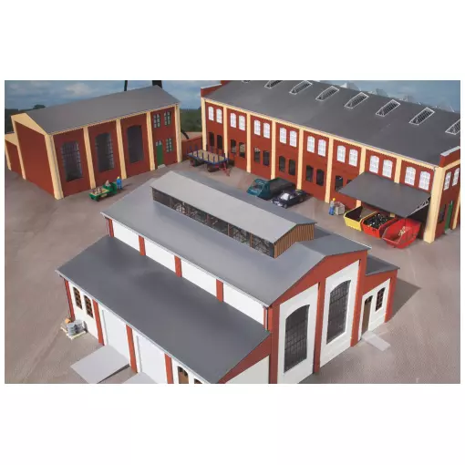 Roof with overhead lighting - AUHAGEN 80303 - HO 1/87