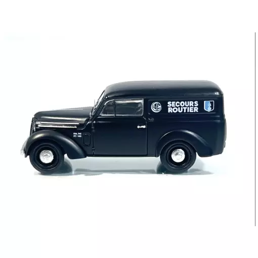 Voiture Renault Juvaquatre "Secours routier" - REE CB 201 - HO 1/87