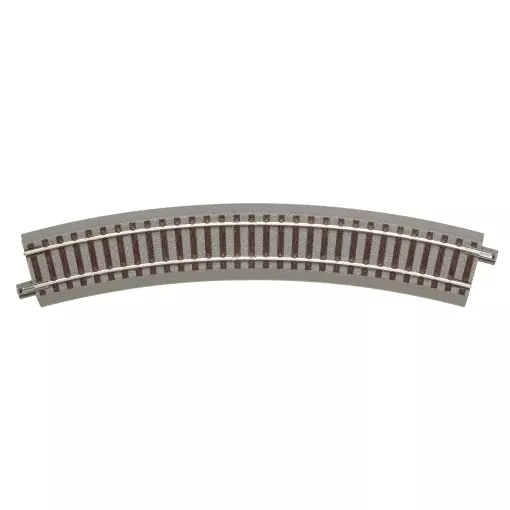 Rail courbe GEOLINE - R3 434.5mm - 30° - ROCO 61123 - HO 1/87 Code 83