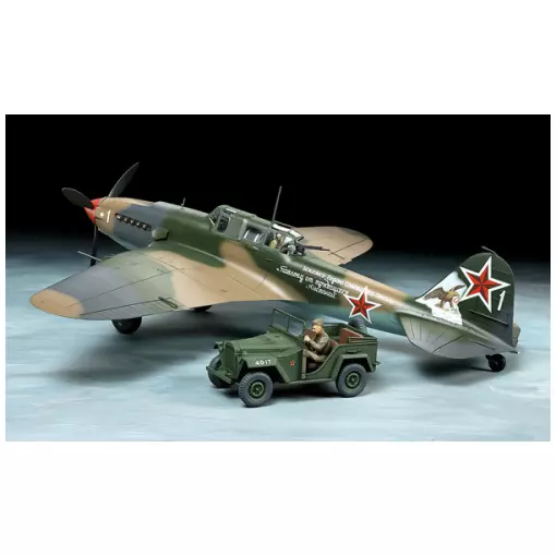 Set IL-2 Stourmovik & GAZ-67B - Tamiya 25212 - 1/48