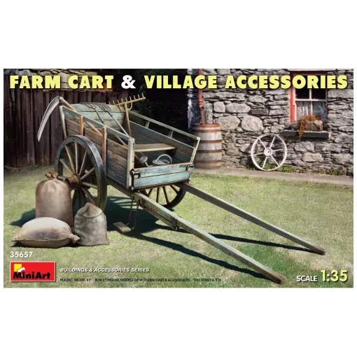 Chariot de ferme et accessoires - Carson 550035657 - 1/35