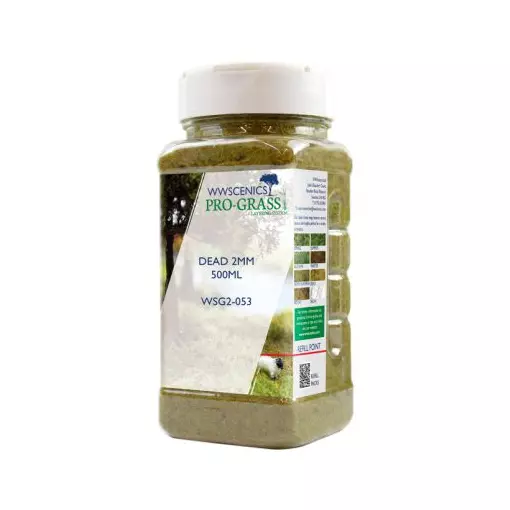 Fibres herbe morte - WWScenics WSG2-053 - 2mm - 500ml