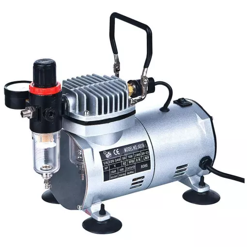 Air compressor AS18-2 0 to 4 bar FALLER 170986 1/6HP 1450-1750 rpm