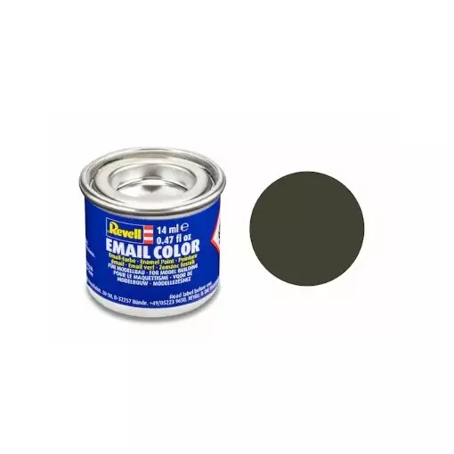 Peinture Émail Revell Jaune Olive Mat, 14ml - REVELL 32142