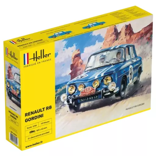 Renault R8 Gordini - Heller 80700 - 1/24