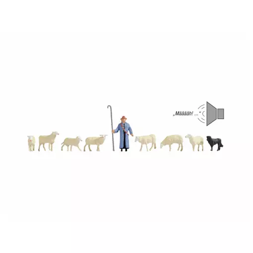 Scena sonora "8 pecore e 1 pastore" - NOCH 12961 - N 1/160