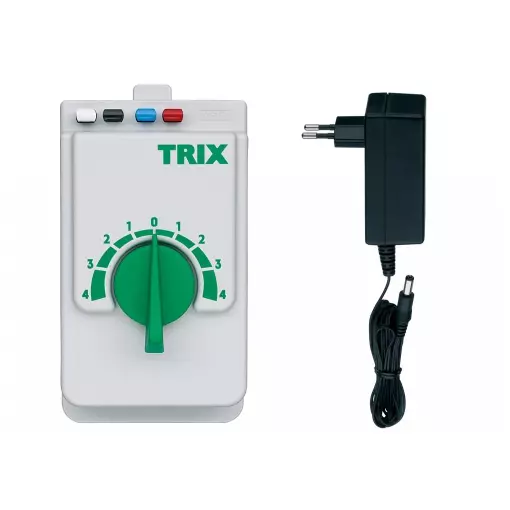 Transformateur avec régulateur de vitesse Trix 66508 - Tension 0 - 14 V
