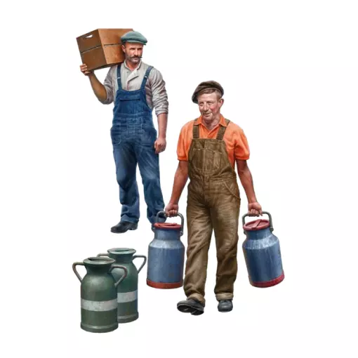 Figurine Milkmen with Access - Miniart 38068 - 1/35