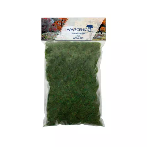 Static summer grass 6 mm - WWSCENICS WSG6-013 - 100 g