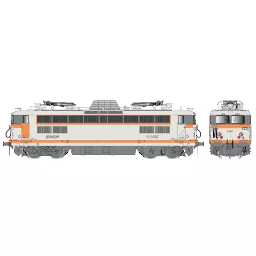 Locomotive Électrique BB 8587 - R37 HO 41079D - HO 1/87 - SNCF - EP V - Digital - DC