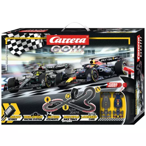 ¡¡¡Set Max Competición - Carrera GO!!! 62574 - 0 1/43 - Analógico