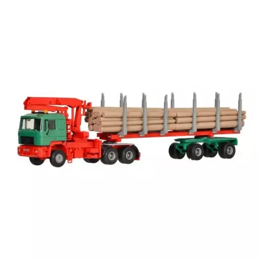 MAN Kurz site truck - log carrier - KIBRI 12271