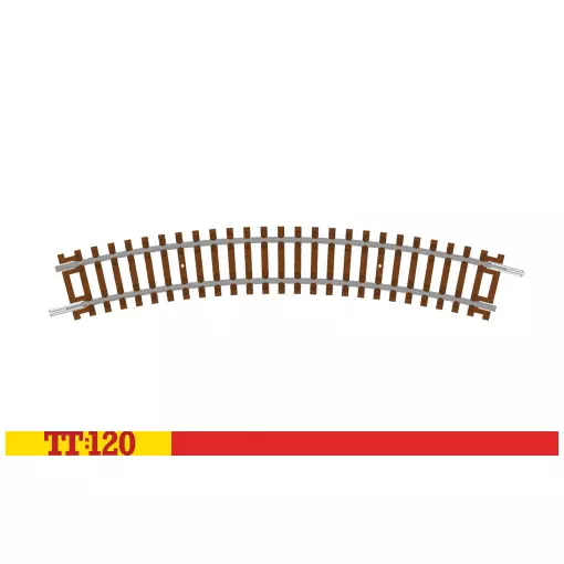 Courbe 1er rayon 30° 267 mm - Hornby TT8003 - 1/120