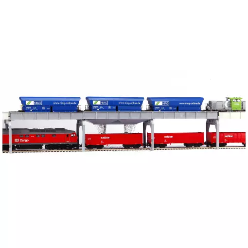 Functional unloading bridge PIKO 61122 - HO 1 : 87