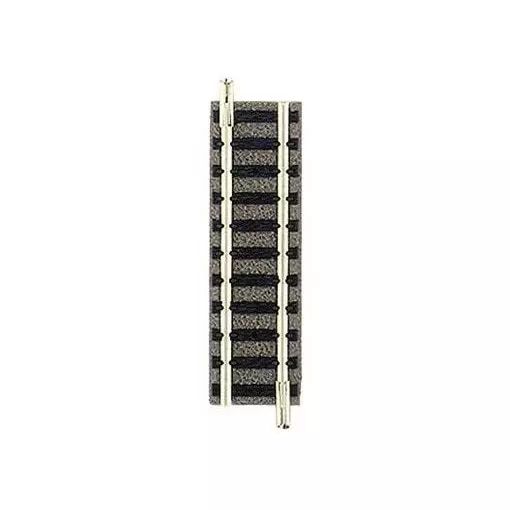 Rail droit avec ballast 55,5mm Fleischmann 9103 - N : 1/160 - Code 80