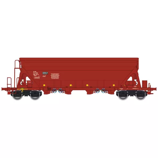 Wagon trémie Tanpps Ermewa - Albert Modell 065316  - HO 1/87 - Ep VI - 2R