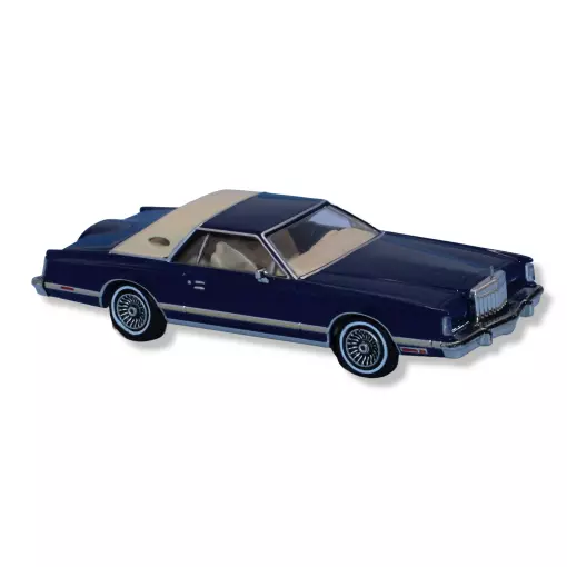 Lincoln Continental coupé PCX 870352 - HO 1/87 - donkerblauw metallic