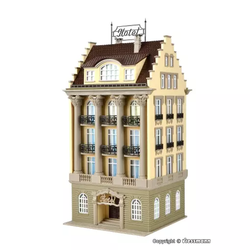 Hôtel romantique 4 faces - VOLLMER 43772 - HO 1/87