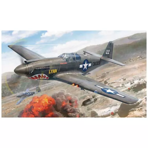 Avion P-51A Mustang - ITALERI I1423 - 1/72 - 1939-1945