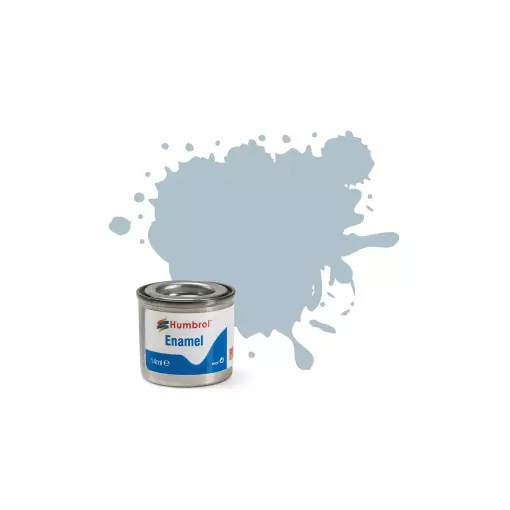 Metalcote Aluminium Polished Cellulose Paint N°27003 - Humbrol AC5025 - 14 mL