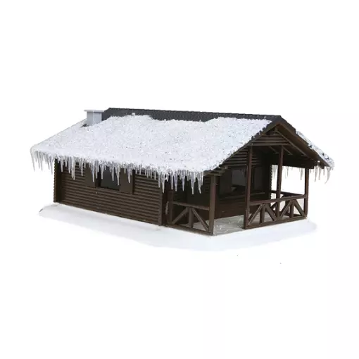 Chalet hivernal - BUSCH 1085 - HO 1/87