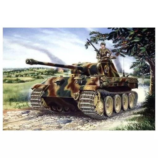  Sd. Kfz. 171 Pz. Kpfn. V Panther Ausf. A - ITALERI 7018 - 1/72