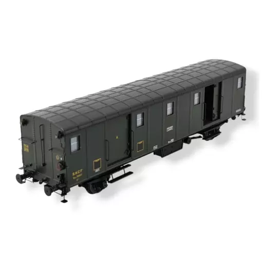 FOURGON OCEM 30 Battignoles & DCC lights - REE MODELES VB112S SNCF - HO 1/87