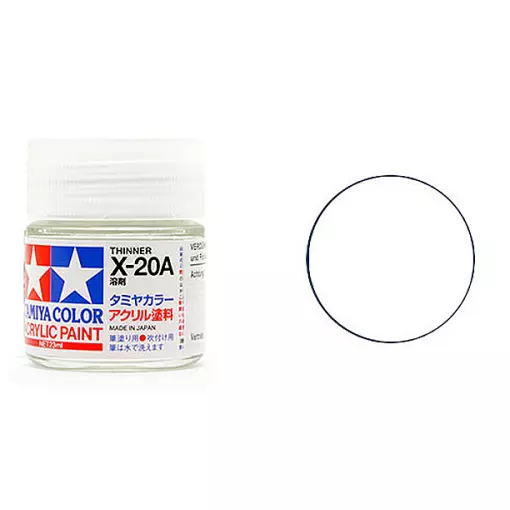 Diluant Acrylique X20A Mini TAMIYA 81520 - 10 mL