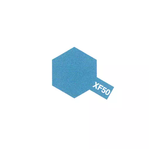 Peinture acrylique en pot - Bleu Campagne MAT XF50 - TAMIYA 81750 - 10ml