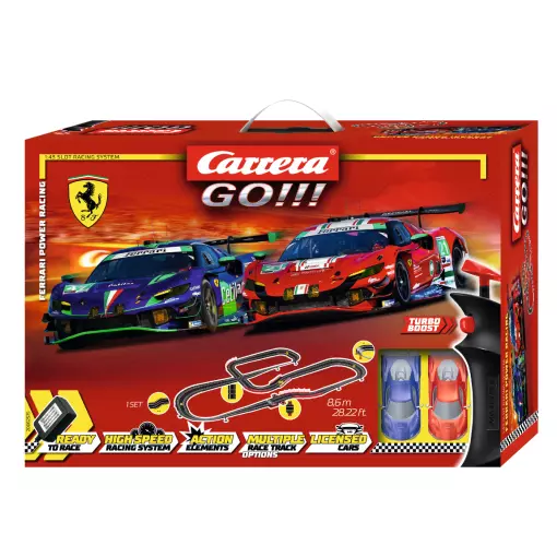 Coffret Ferrari Power Corsa - Carrera CA62575 - 1/43