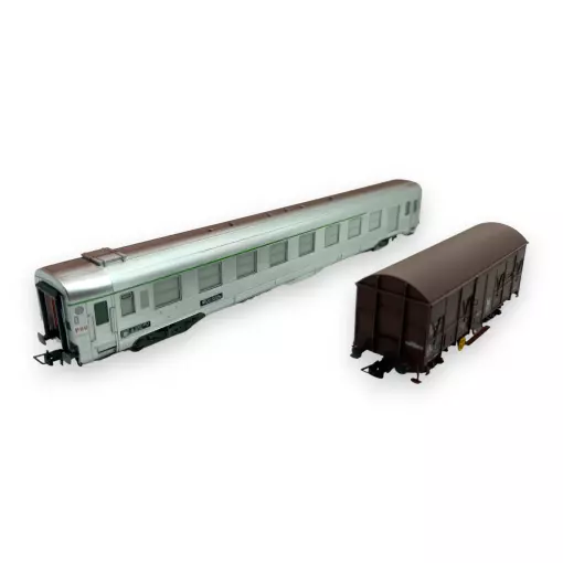 Set "Wartungszug" DEV in & Wagon G4 - Jouef HJ4183 - HO 1/87 - SNCF - Ep IV/V - 2R