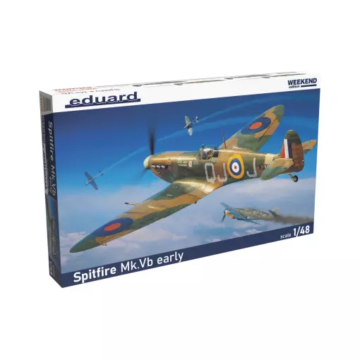 Avion de combat britannique - Spitfire Mk.Vb - Eduard 84198 - 1/48