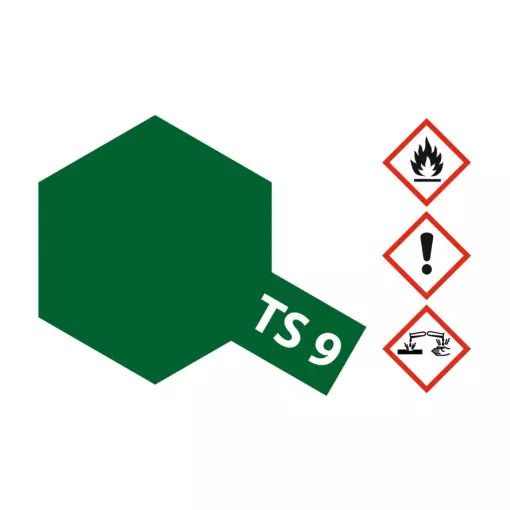 Verde scuro lucido - Tamiya TS-9 - 100 ml