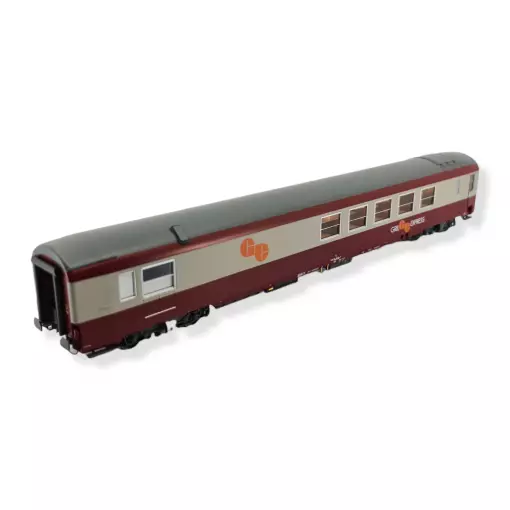 Voiture Vru Rouge & Gris béton "GE orange" - 160km/h LSMODELS 40159 SNCF HO 1/87