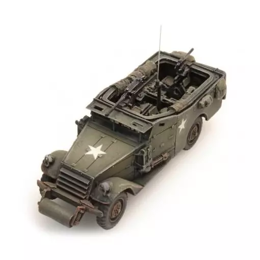 Military vehicle White Scout car US/UK M3A1 - Artitec 387.114 - HO 1/87